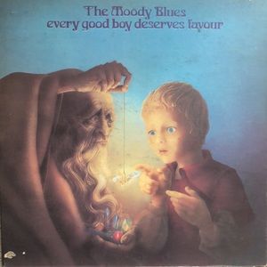 Moody Blues Every Good Boy Deserves Favour Vinyl Lp '71